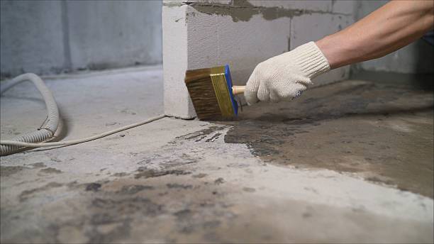 SJ Waterproofing Pros Wet Basement Repair coverage map for Trimble, OH and surrounding area